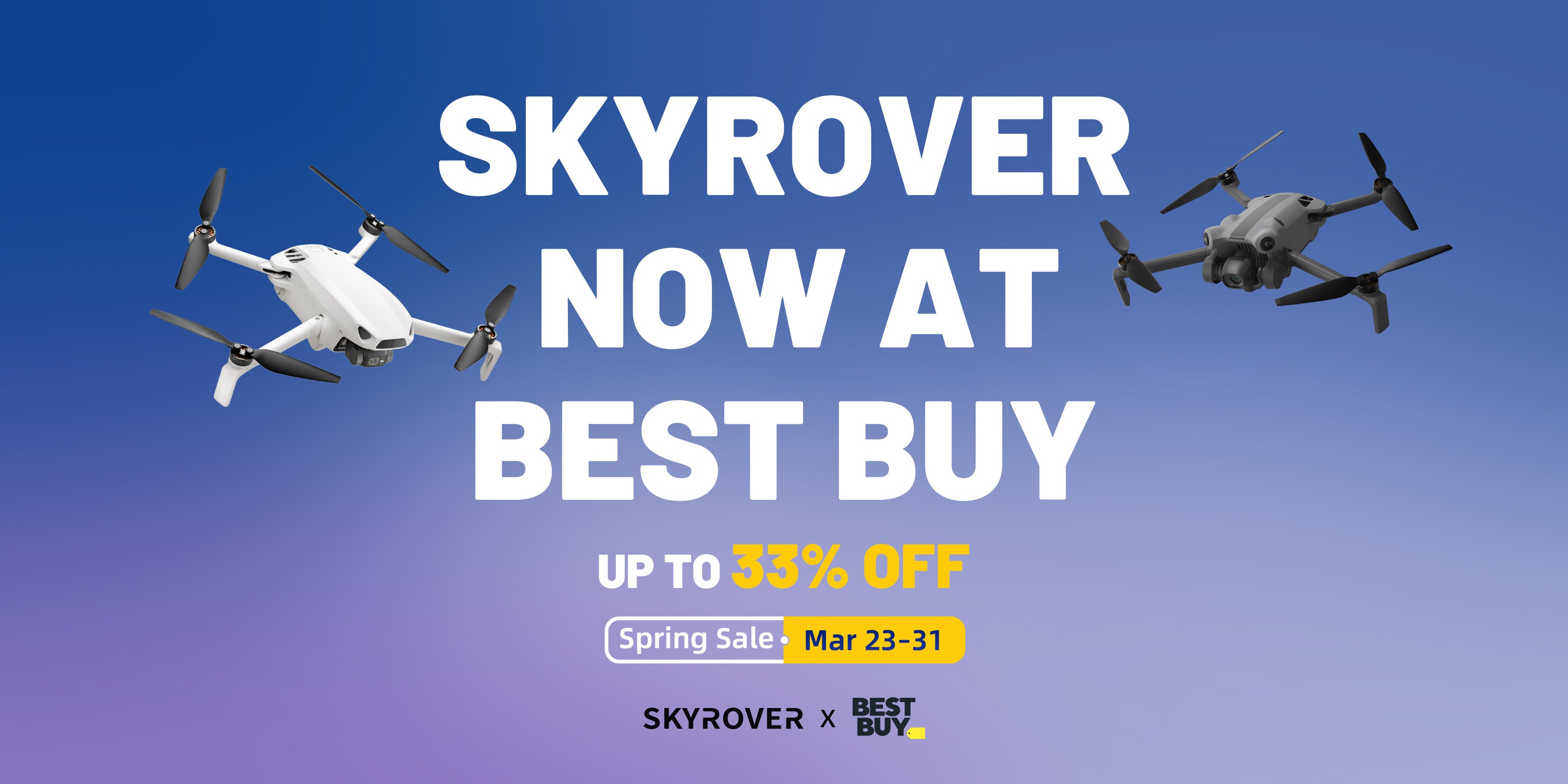 Skyrover Debuts at Best Buy, Delivering Premium Drones with Strong Value for U.S. Creators