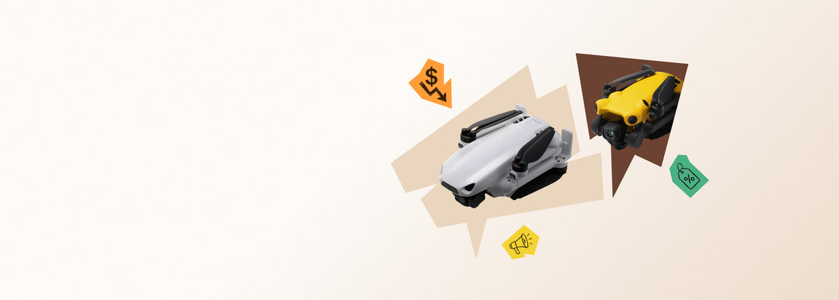 SKYROVER X1 and S1 camera drone October promotion