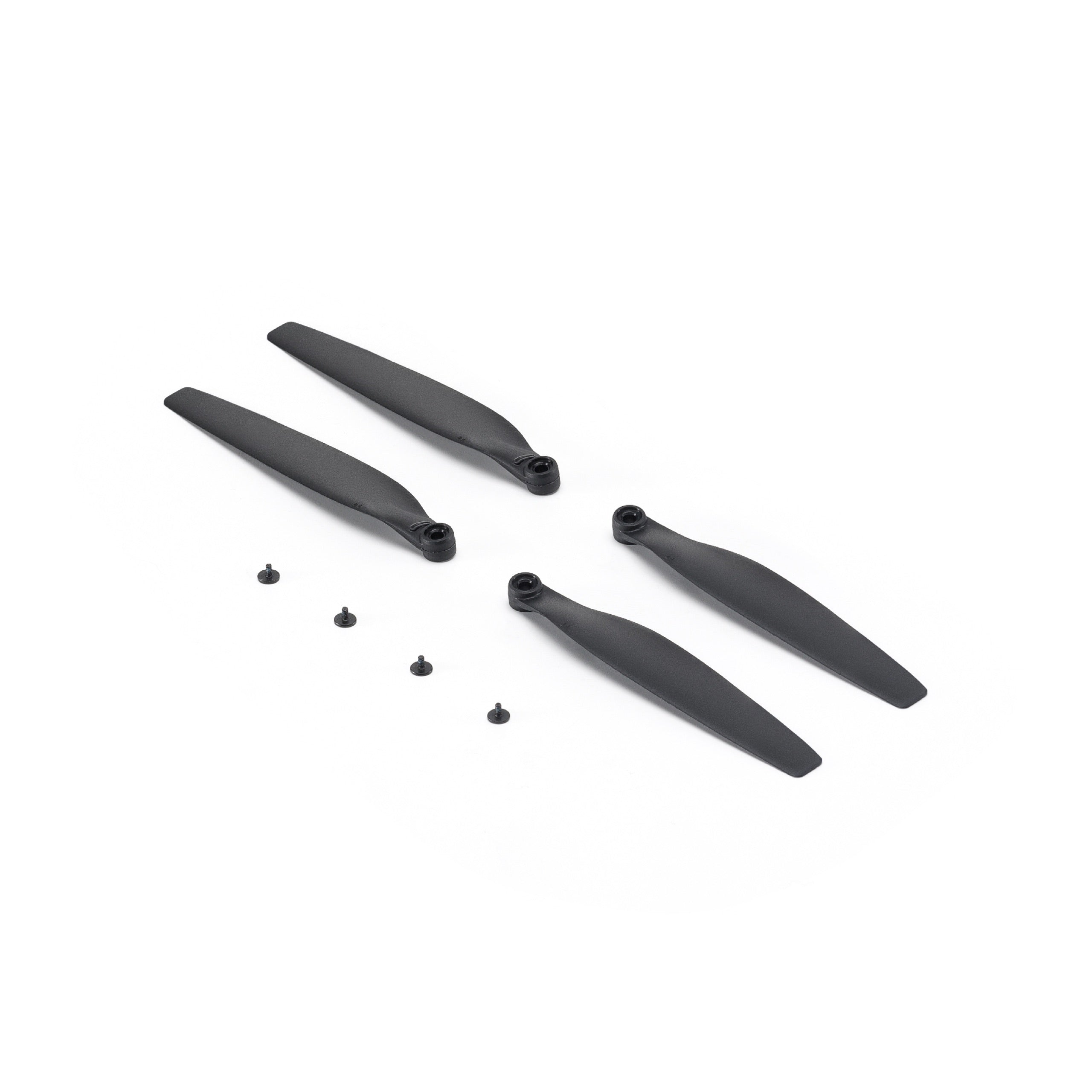 SKYROVER drone propeller pair showing matte black finish and durable construction