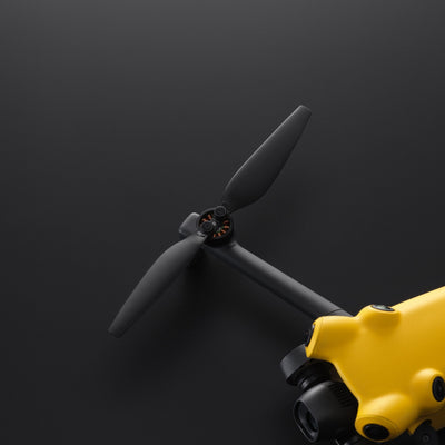 SKYROVER drone propellers close-up showing aerodynamic blade design
